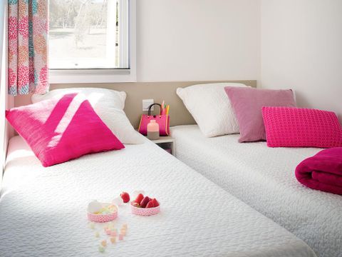 MOBILHOME 8 personnes -  Mobil home Premium 38m² - 4 chambres - terrasse couverte 8 pers