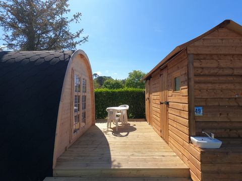 HÉBERGEMENT INSOLITE 2 personnes - Cottage Standard 12 m² - terrasse