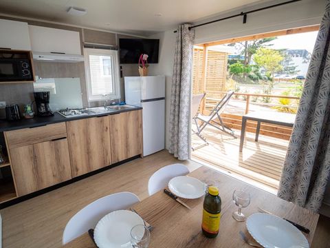 Mobilhome 3 personnes - 1 chambre