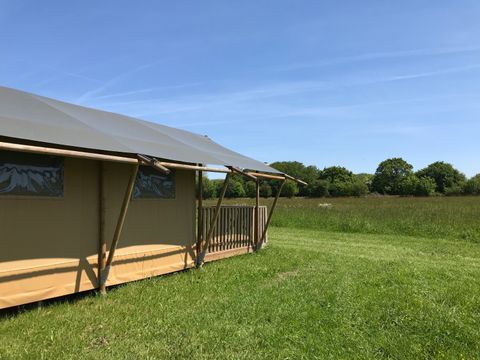 TENTE TOILE ET BOIS 4 personnes - Tendi tente Safari