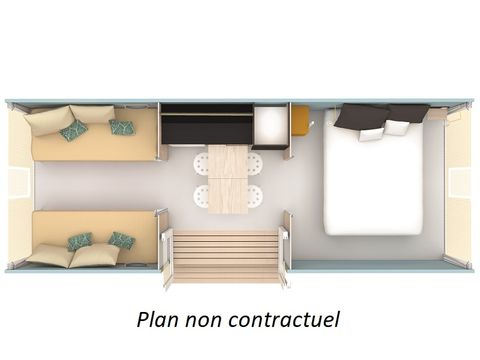 BUNGALOW TOILÉ 4 personnes - Coco Sweet