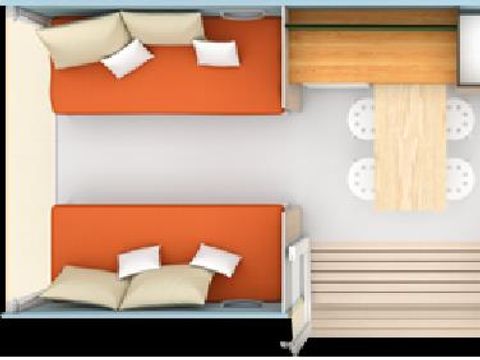 BUNGALOW TOILÉ 4 personnes - Coco Sweet