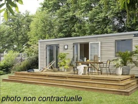 MOBILHOME 6 personnes - Grand Large 34m² (3 chambres) + terrasse