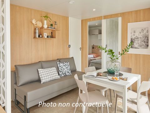 MOBILHOME 6 personnes - Grand Large 34m² (3 chambres) + terrasse