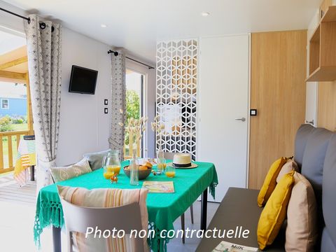 MOBILHOME 6 personnes - Grand Large 34m² (3 chambres) + terrasse