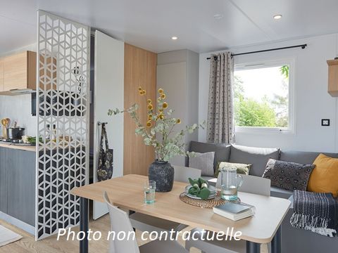 MOBILHOME 4 personnes - Grand Large 30m² (2 chambres) + terrasse