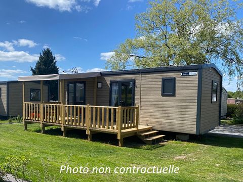 MOBILHOME 4 personnes - Grand Large 30m² (2 chambres) + terrasse