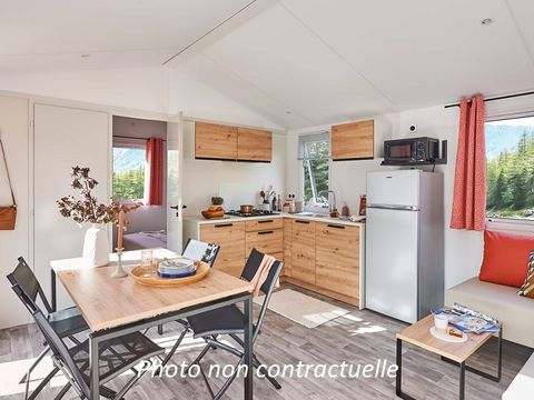 Mobilhome 4 personnes - Mobil-home Grand Large 30 m² (2 chambres) + terrasse