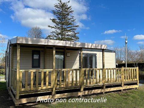 Mobilhome 4 personnes - Mobil-home Grand Large 30 m² (2 chambres) + terrasse