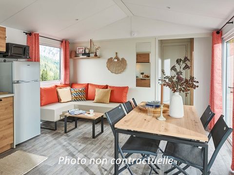 Mobilhome 4 personnes - Mobil-home Grand Large 30 m² (2 chambres) + terrasse