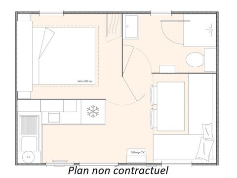MOBILHOME 2 personnes - BALI