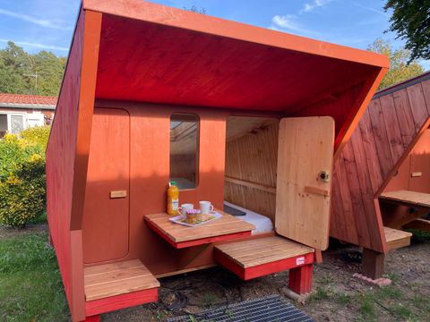 Hébergement 2 personnes - Cabane étape - Sans sanitaires