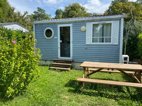Mobilhome 2 personnes - 15m² - 1 chambre - Sans terrasse