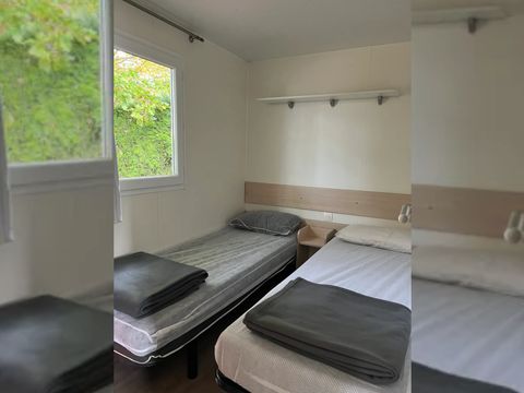 Mobilhome 6 personnes - 37m² - 3 chambres - Sans terrasse