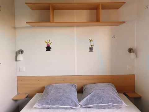 Mobilhome 2 personnes - 15m² - 1 chambre avec terrasse