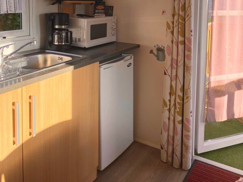 MOBILHOME 2 personnes - Mobil-home - 15m² - 1 chambre avec terrasse