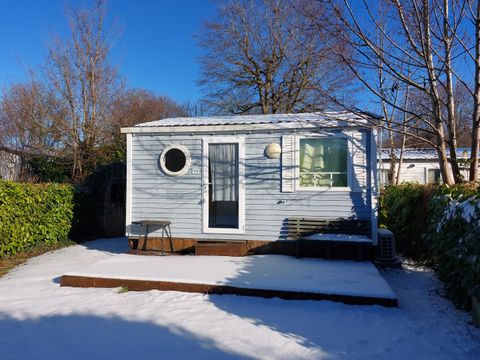 Mobilhome 2 personnes - 15m² - 1 chambre avec 2 lits - Simples - Sans terrasse