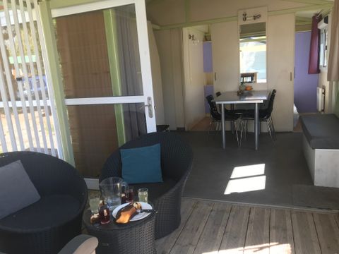 CHALET 2 personnes - 10-Chalet du Belier Confort 24m2 (2ch - 5pers) + Jaccuzzi + Lits faits + serviette + kit boisson - prix pour 2 personnes