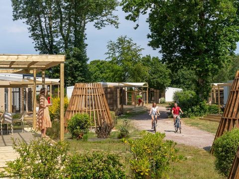 MOBILHOME 4 personnes - COTTAGE OTELLO 4p 2ch 2SdB PREMIUM