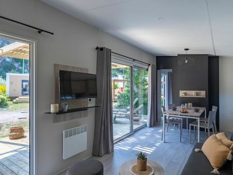MOBILHOME 6 personnes - COTTAGE OTELLO 6p 3ch 2SdB PREMIUM
