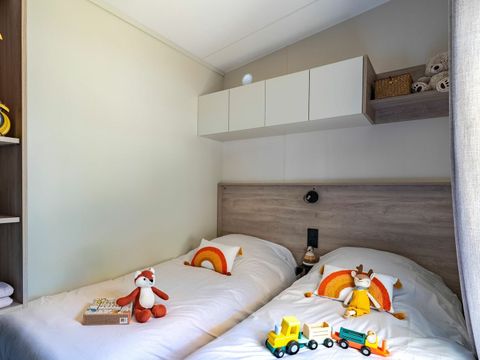 MOBILHOME 6 personnes - COTTAGE OTELLO 6p 3ch 2SdB PREMIUM