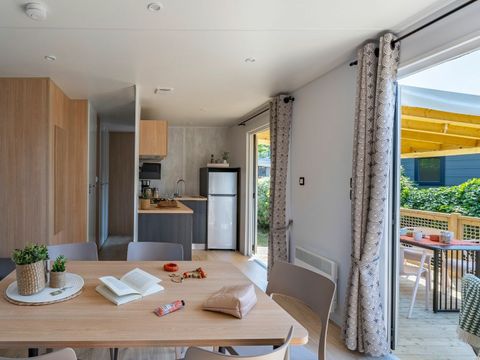 MOBILHOME 6 personnes - COTTAGE vue Mer 6p 3ch ****