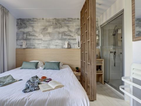 MOBILHOME 6 personnes - COTTAGE TAOS 6p 3ch 2SdB PREMIUM