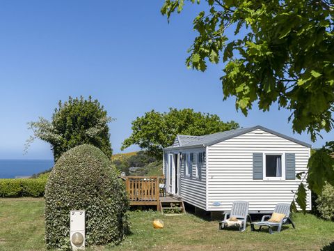 MOBILHOME 5 personnes - COTTAGE vue mer 4/5p 2ch ***