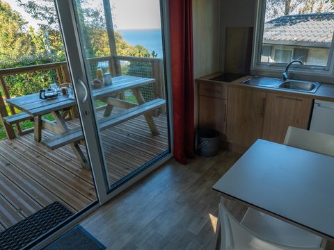 CHALET 2 personnes - Chalet premium - 18 m² - 1 chambre vue mer