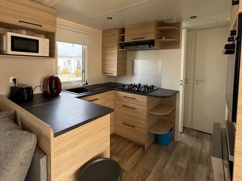 MOBILHOME 6 personnes - Mobil-home n°75 3 chambres 2 salles de bain