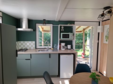 MOBILHOME 2 personnes - LE ROSEAU Parcelle 13- 1 chambre