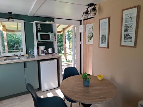 MOBILHOME 2 personnes - LE ROSEAU Parcelle 13- 1 chambre