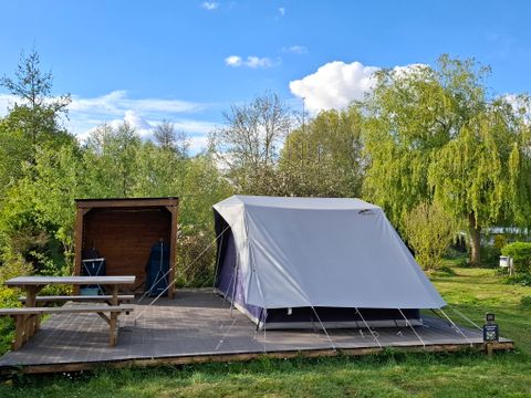 TENTE 4 personnes - LE MOURON DÉLICAT Parcelle 26 Tente "Prêt à Camper"