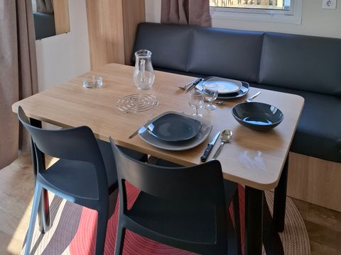 MOBILHOME 2 personnes - Le NÉNUPHAR Parcelle 7- 1 Chambre