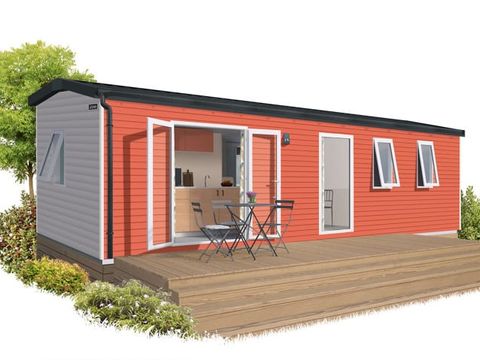 MOBILHOME 6 personnes - MOBIL HOME CONFORT +  SAM  3 chambres seche cheveux plaque induction lave-vaisselle télévision vaisselle