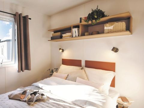 MOBILHOME 6 personnes - MOBIL HOME CONFORT +  SAM  3 chambres seche cheveux plaque induction lave-vaisselle télévision vaisselle