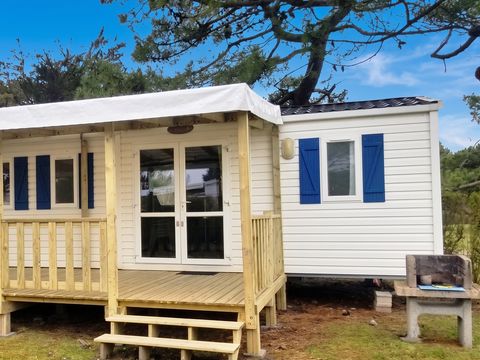 MOBILHOME 6 personnes - 3 chambres - TV - BBQ