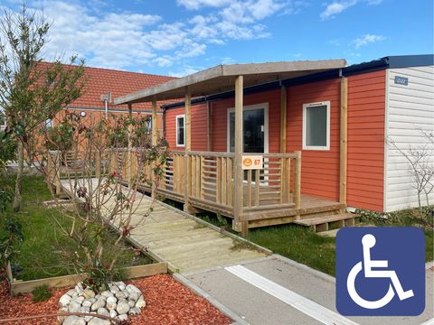 MOBILHOME 4 personnes - PMR (Personne à Mobilité Réduite) 2 Chambres