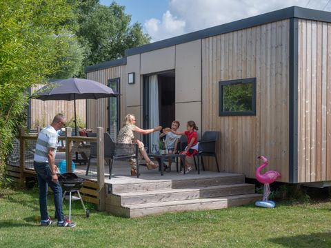 LODGE 4 personnes - Lodge Les Voiles 35m² Premium avec Spa (2 chambres)