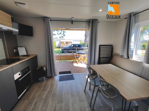Mobilhome 4 personnes - 28 m² - 2 chambres - TP - Le Pilet - Le Soucher - La Mésange - La Mouette - Le Pluvier