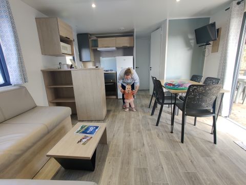 Mobilhome 4 personnes - 2 chambres - Climatisé