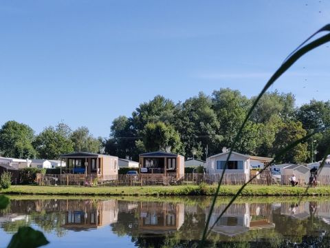 Mobilhome 4 personnes - 2 chambres - Vue étang- lits gigogne