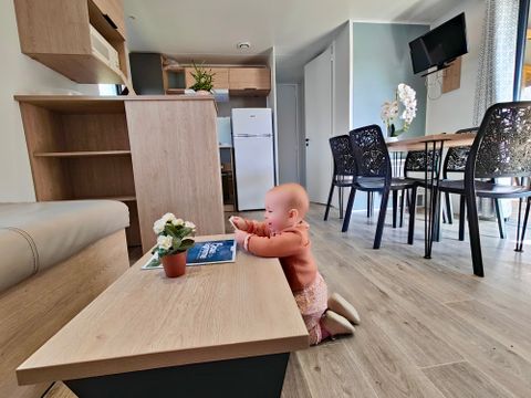 Mobilhome 6 personnes - 3 chambres - 2 salles de bain - Climatisé