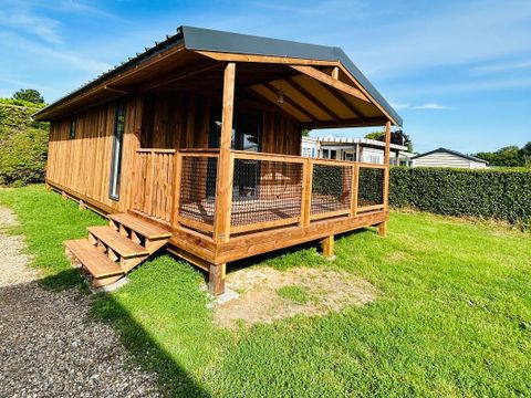 MOBILHOME 7 personnes - ECO LODGE 2 chambres 7 personnes un lit double et 2 lits simples et 1 lit pont