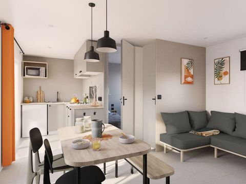 MOBILHOME 4 personnes - confort plus 4 personnes