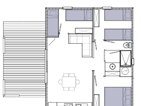 CHALET 5 personnes - CHARLAY