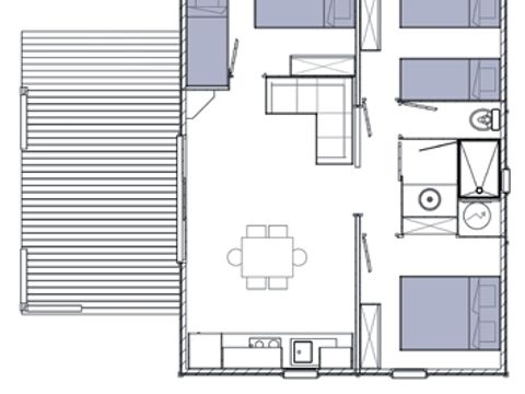 CHALET 6 personnes - OCKLAND