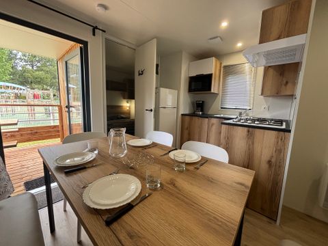 MOBILHOME 6 personnes - Cabane Confort + 3 chambres
