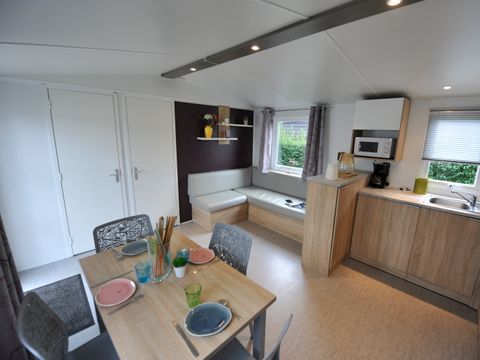 MOBILHOME 4 personnes - Mobil home confort + 2 chambres  Rapidhome beige