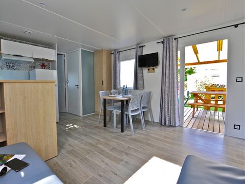 MOBILHOME 4 personnes - Confort Plus 2 chambres Entre 30 et 35m² -5ans